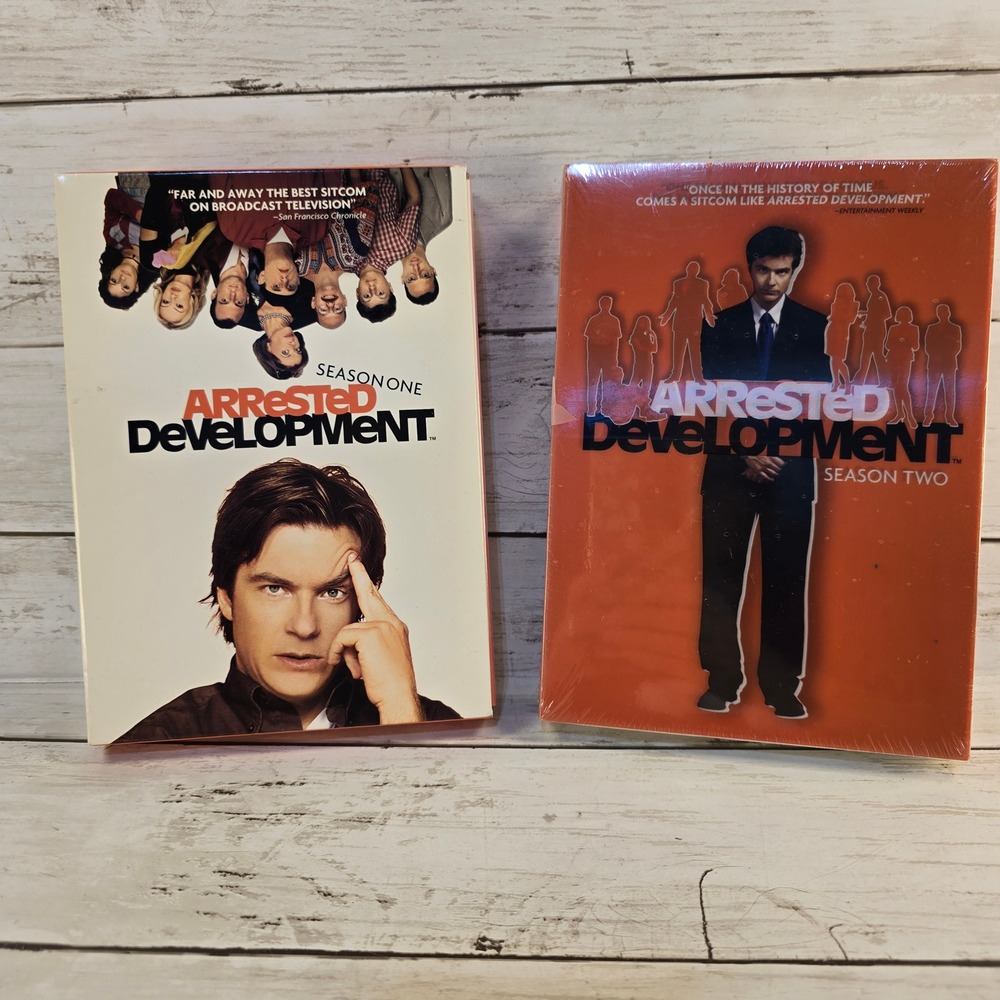 Arrested Development Seasons 1 & 2 DVD Set Jason Bateman Season 2 DVD NEW Sealed